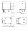 Rele 12v 1 Contato Reversvel 10a 5 Pinos