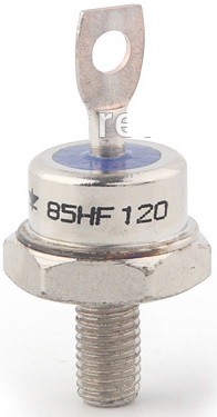 Diodo 85a 1200v - 85hf 120 85hf120 - Carcaa Positiva
