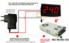 Volt�metro Digital Com Remote 0 - 100v Original  - Vermelho