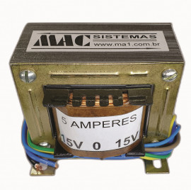 Transformador Trafo 15 0 15v 5a 15+15v 110/220v