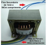 Transformador 0 + 14 5a Primario com 4 fios Bivolt