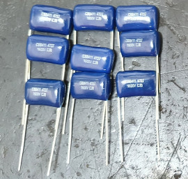 Capacitor Poliester 472 4n7 4k7 X 1600v Passo 15