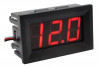 Volt�metro Digital Com Remote 0 - 100v Original  - Vermelho