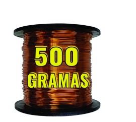 Fio Cobre Esmaltado Soldvel 500 Gramas (1/2 kilo) Isolao trmica 155 Graus - MAC Sistemas