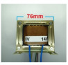 Transformador 0 + 14 5a Primario com 4 fios Bivolt