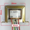 Transformador Trafo 12v 0 12v 1a - 12+12v 110/220v - 3 Fios