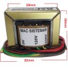 Transformador Trafo 14v 0v 14v 1a = 14v+14v 110/220v  3 Fios