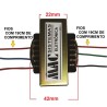 Transformador Trafo 14v 0v 14v 1a = 14v+14v 110/220v  3 Fios